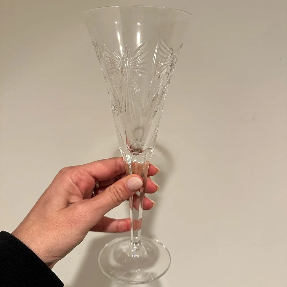 The Millennium Collection Toasting Flutes - Waterford Crystal 🥂 - Picture 4 of 5